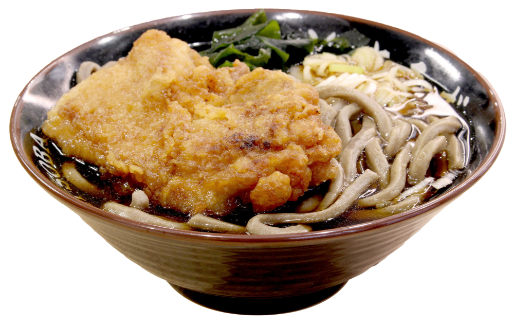 唐揚げ蕎麦
