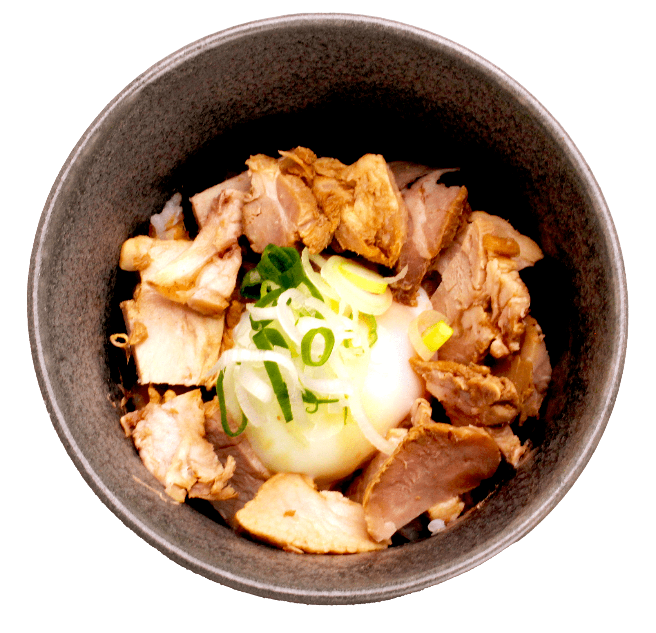 チャーシュー かつお飯丼