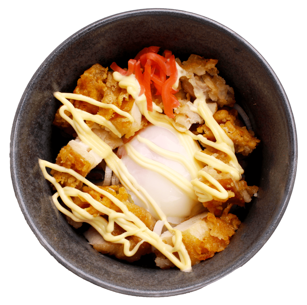 ミニ唐揚げかつお飯丼